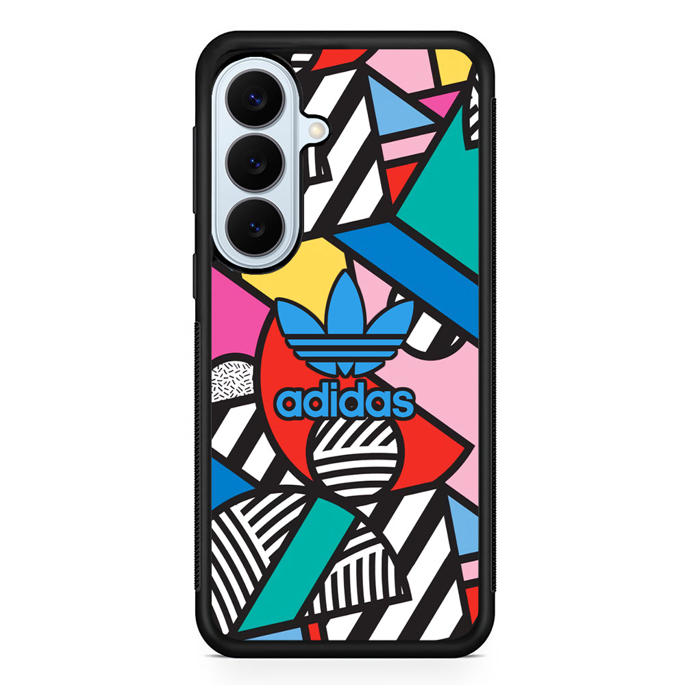 Adidas Collage of Shape Color Samsung Galaxy S26 Plus Case | Lightweight Protective Phone Cover