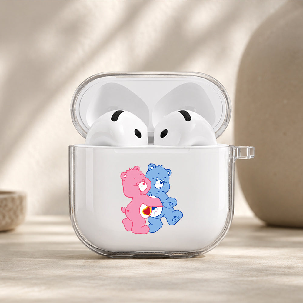 Care Bears Hug of Love Protective Apple Airpods 4 Clear Case - Durable Clear Protection
