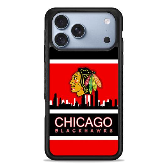 NHL Chicago Blackhawks Team iPhone 18 Pro Case - iPhone 18 Pro Silicone Case