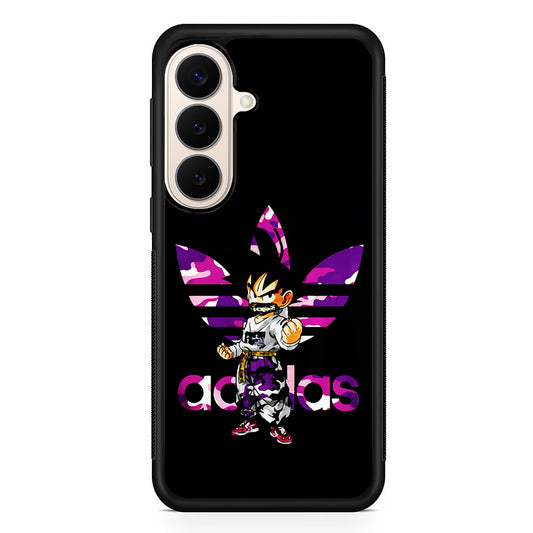 Adidas Purple Camo Son Goku Samsung Galaxy S26 Case – Slim Protective Phone Cover