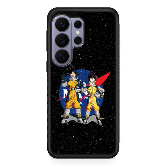 Nasa Goku and Vegeta Samsung Galaxy S26 Ultra Case | Protective Rubber Cover