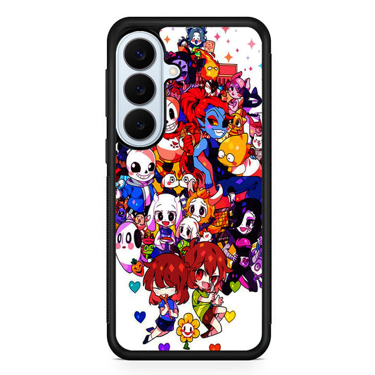 Undertale White Samsung Galaxy S26 Plus Case | Slim Protective Rubber Cover