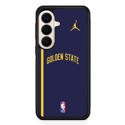 NBA Golden State Warriors Navy Jordan Samsung Galaxy S26 Case – Slim Protective Phone Cover