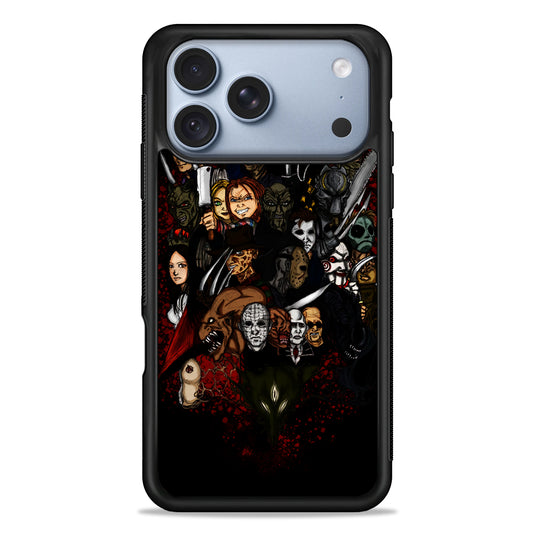Horror Movie Character iPhone 18 Pro Case - iPhone 18 Pro Silicone Case