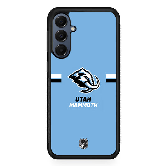 NHL Utah Mammoth Blue Samsung Galaxy A16 Case | Slim Protective Cover for Samsung Galaxy A16