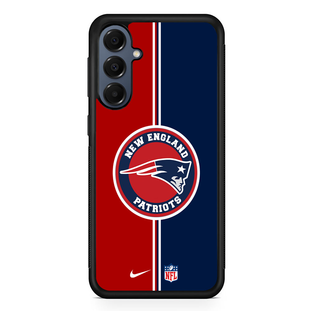 NFL New England Patriots Nike Logo Samsung Galaxy A16 Case | Slim Protective Cover for Samsung Galaxy A16