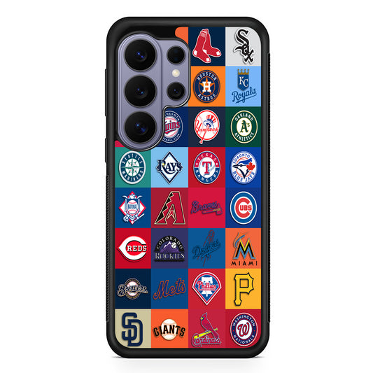 Baseball Teams MLB Samsung Galaxy S26 Ultra Case | Protective Rubber Cover