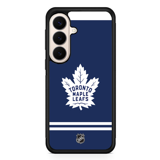 NHL Toronto Maple Leafs Team Samsung Galaxy S26 Case | Durable Protective Rubber Cover