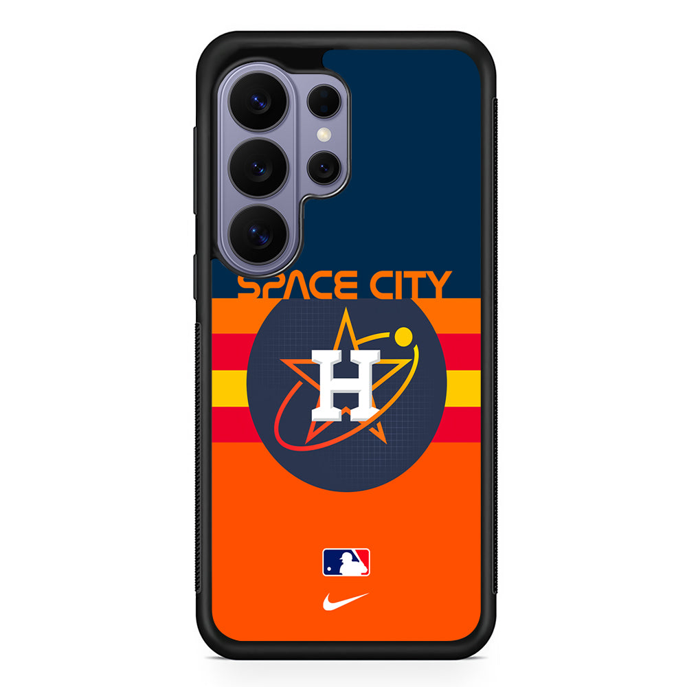 MLB Houston Astros Space Nike Samsung Galaxy S26 Ultra Case | Slim Durable Protective Cover