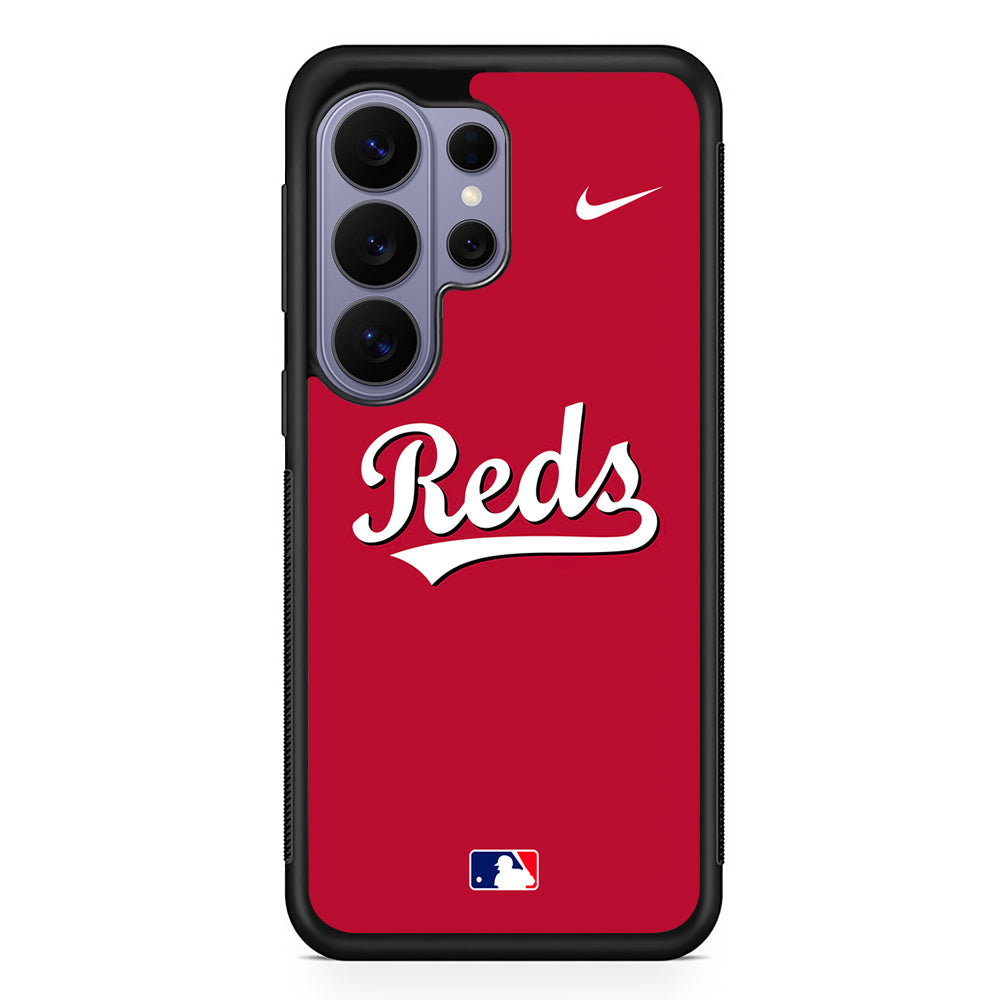 MLB Cincinnati Reds Red Nike Samsung Galaxy S26 Ultra Case | Slim Durable Protective Cover