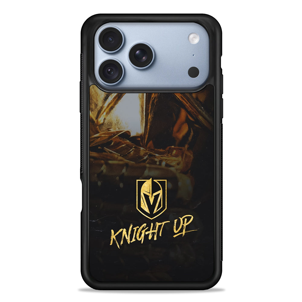 NHL Vegas Golden Knights Up iPhone 18 Pro Case - iPhone 18 Pro Silicone Case