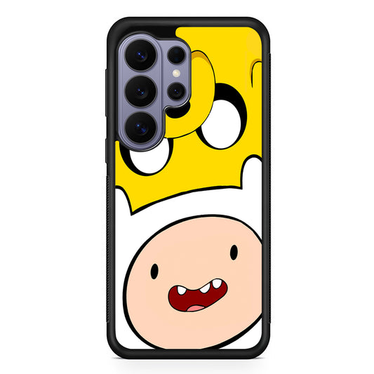 Finn and Jake Adventure Time Samsung Galaxy S26 Ultra Case | Protective Rubber Cover