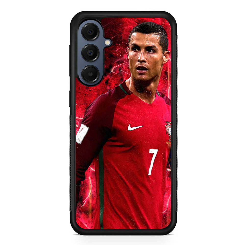 Cristiano Ronaldo Red Aesthetic Samsung Galaxy A16 Case | Slim Protective Cover for Samsung Galaxy A16