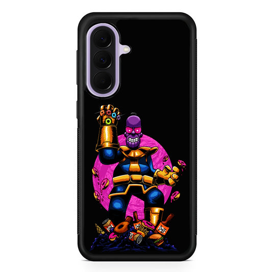 Simpson Homer Thanos Samsung Galaxy A37 Case | Samsung Galaxy A37 Rubber Protective Case