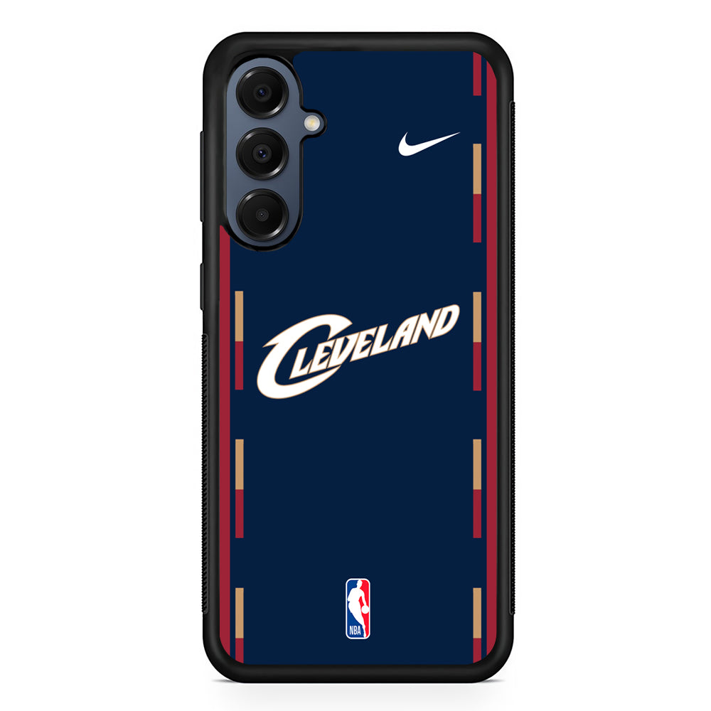 NBA Cleveland Cavaliers Navy Nike Samsung Galaxy A16 Case | Slim Protective Cover for Samsung Galaxy A16