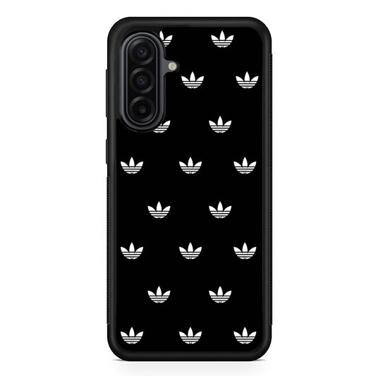 Adidas Doodle In Black Samsung Galaxy A17 Case | Durable Rubber Samsung Galaxy A17 Phone Case