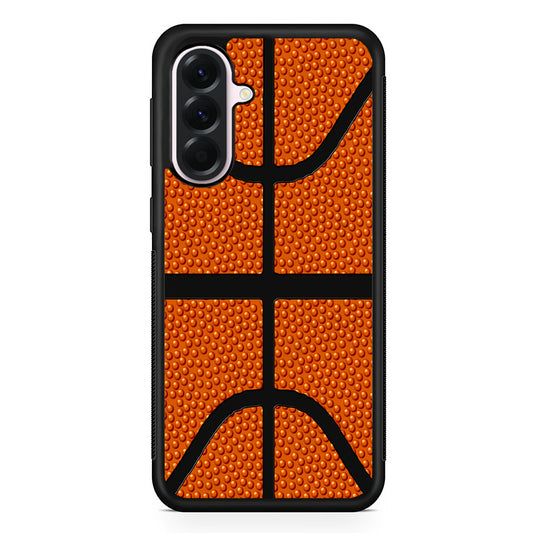 Basketball Pattern Samsung Galaxy A56 Case | Samsung Galaxy A56 Protective Rubber Case