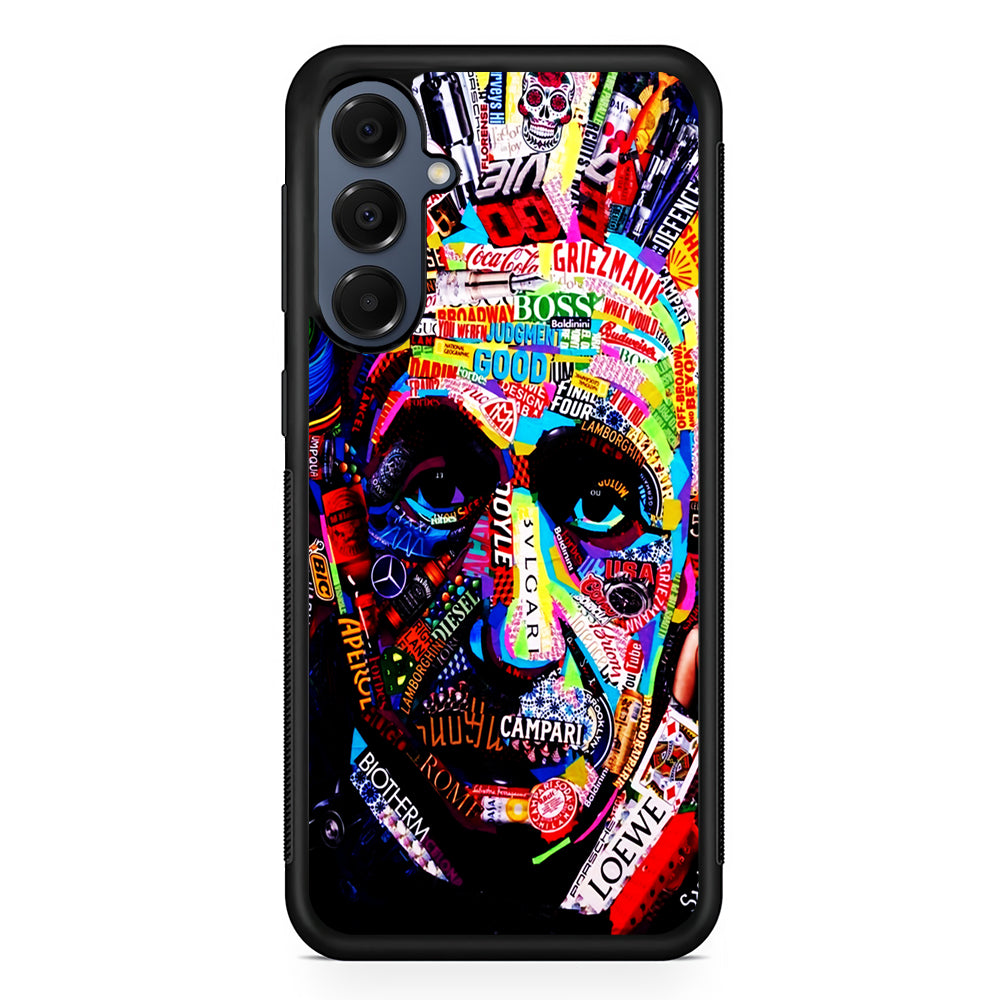 Albert Einstein Abstract Samsung Galaxy A16 Case | Slim Protective Cover for Samsung Galaxy A16