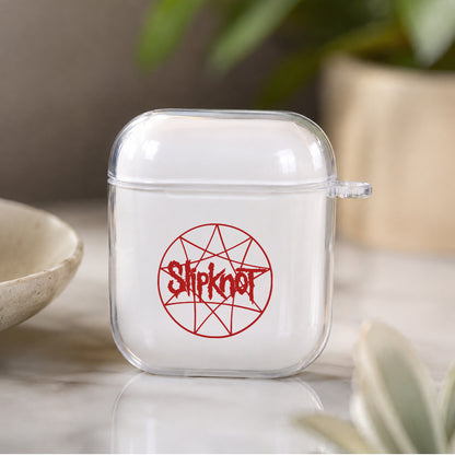 Slipknot Symbolism Protective Clear Case Cover For Apple Airpods | Soft Silicone AirPods 1 / 2 Case | Protective Cover