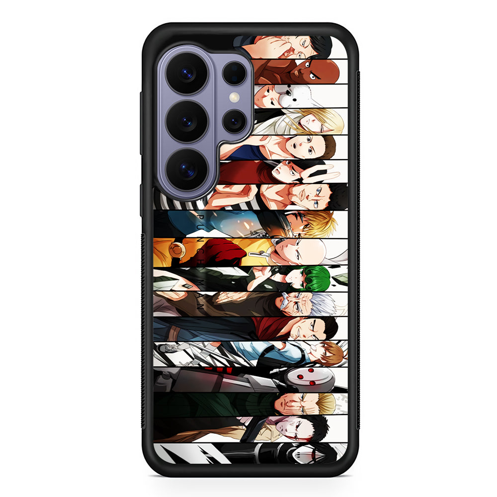 One Punch Man Saitama S-Class Samsung Galaxy S26 Ultra Case | Protective Rubber Cover