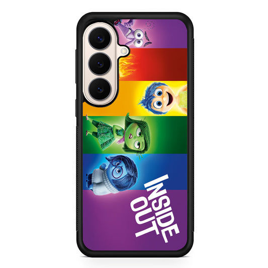Inside Out Character Samsung Galaxy S26 Case | Durable Protective Rubber Cover