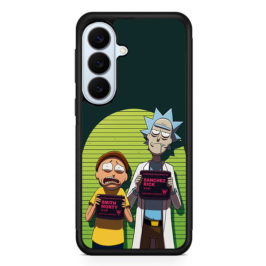 Rick and Morty Prisoner Samsung Galaxy S26 Plus Case | Slim Protective Rubber Cover