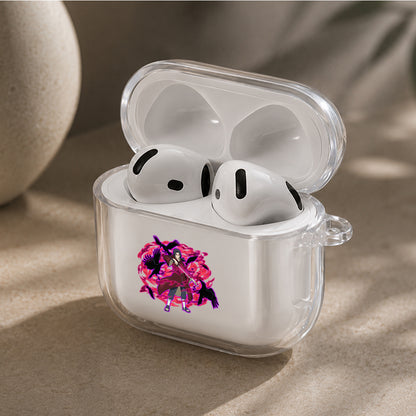 Itachi Crow Illusion Protective Apple Airpods 4 Clear Case - Durable Clear Protection