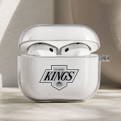 NHL Los Angeles Kings Symbol Protective Apple AirPods Pro 3 Clear Case | Shockproof Cover