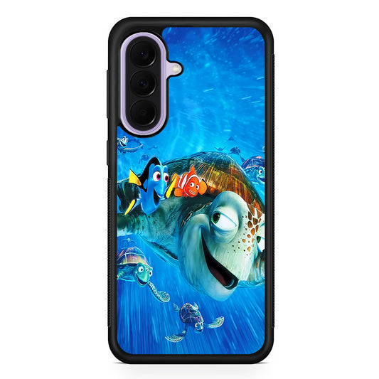 Nemo Dorry and Turtles Samsung Galaxy A37 Case | Samsung Galaxy A37 Rubber Protective Case
