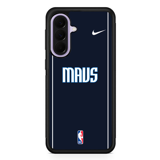NBA Dallas Mavericks Navy Nike Samsung Galaxy A37 Case | Samsung Galaxy A37 Rubber Protective Case