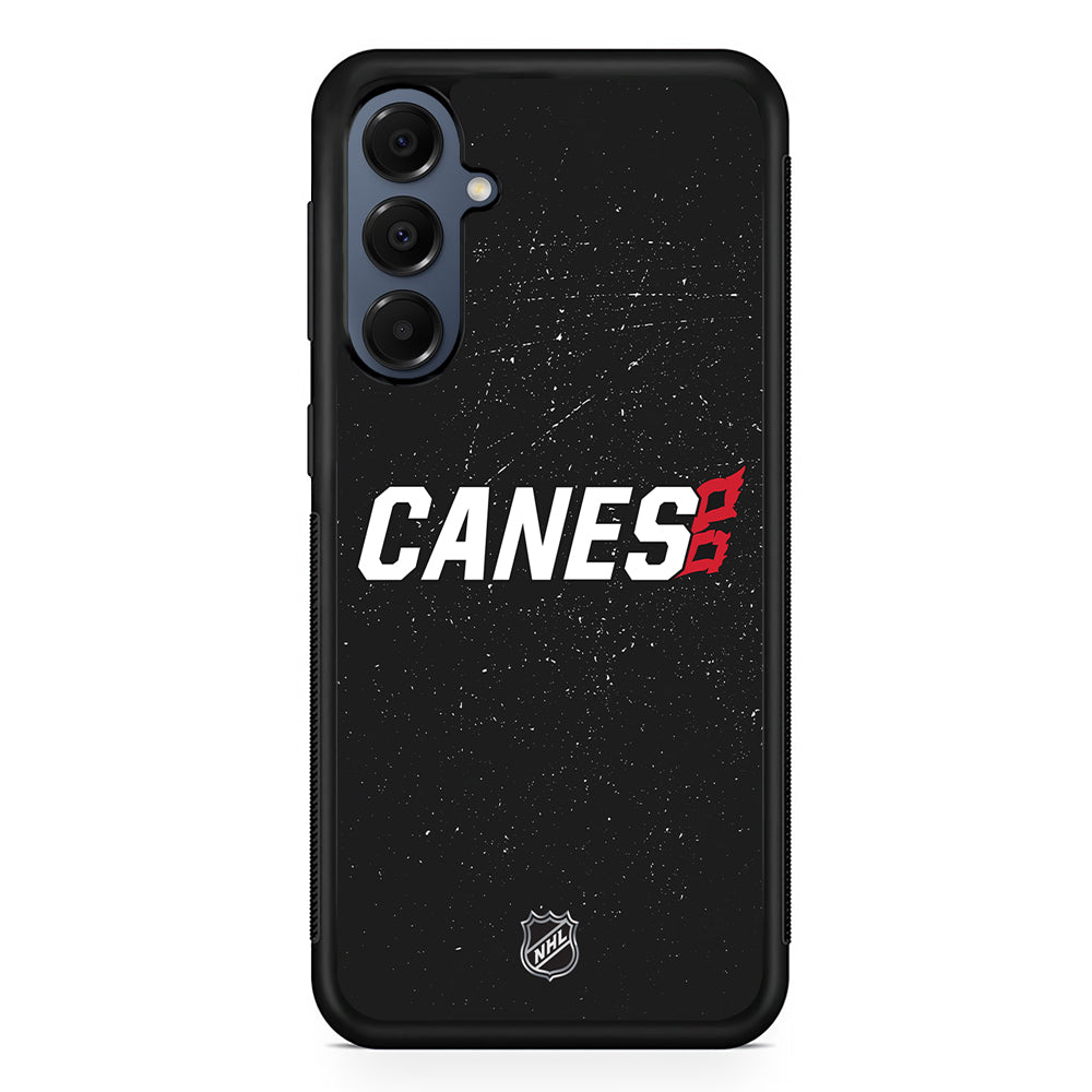 NHL Carolina Hurricanes Black Samsung Galaxy A16 Case | Slim Protective Cover for Samsung Galaxy A16