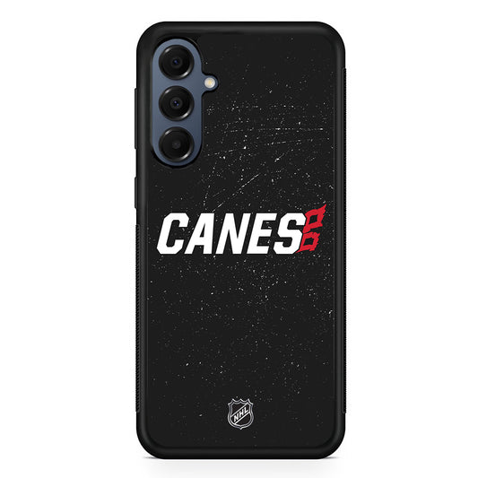 NHL Carolina Hurricanes Black Samsung Galaxy A16 Case | Slim Protective Cover for Samsung Galaxy A16