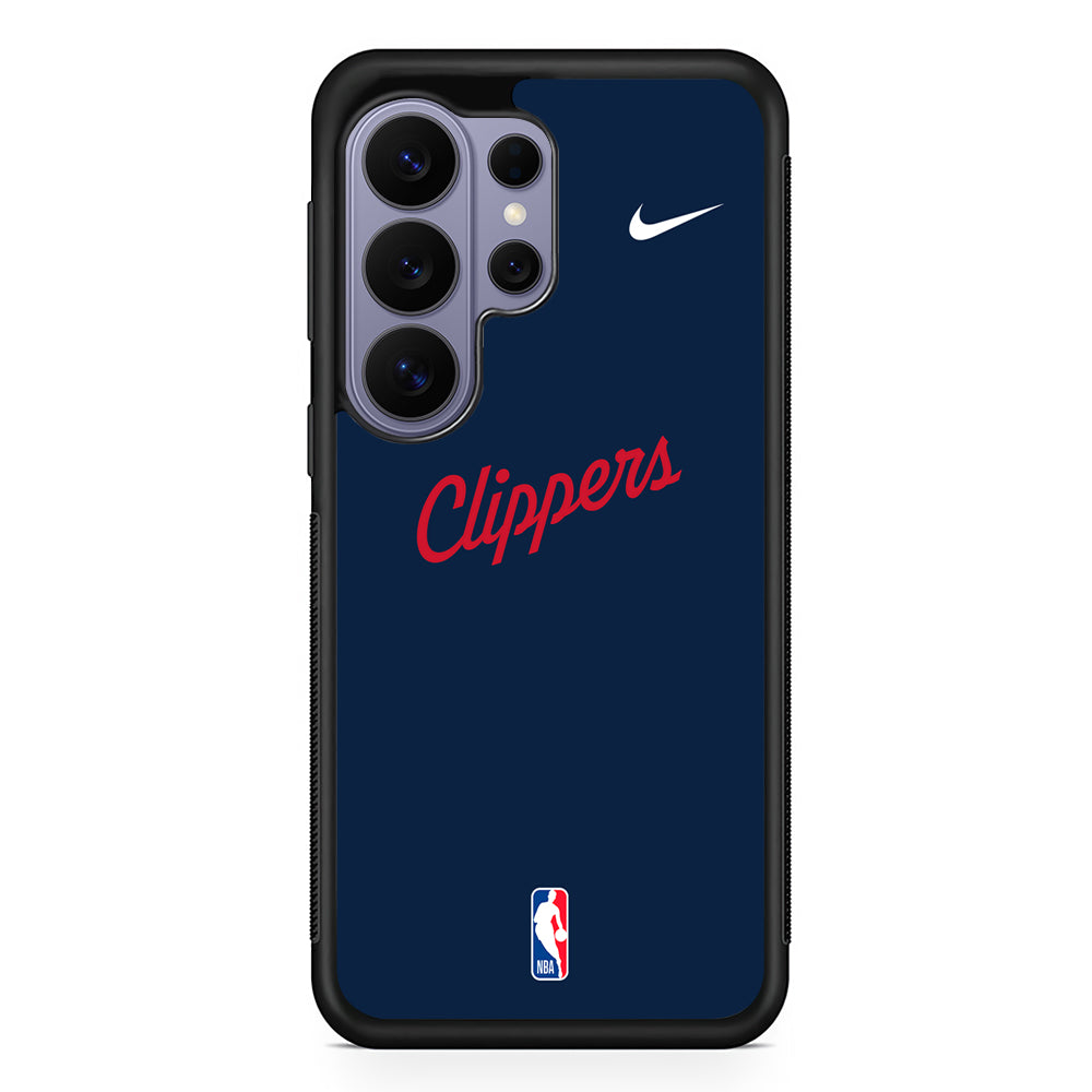 NBA LA Clippers Navy Nike Samsung Galaxy S26 Ultra Case | Slim Durable Protective Cover