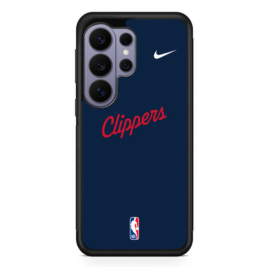 NBA LA Clippers Navy Nike Samsung Galaxy S26 Ultra Case | Slim Durable Protective Cover