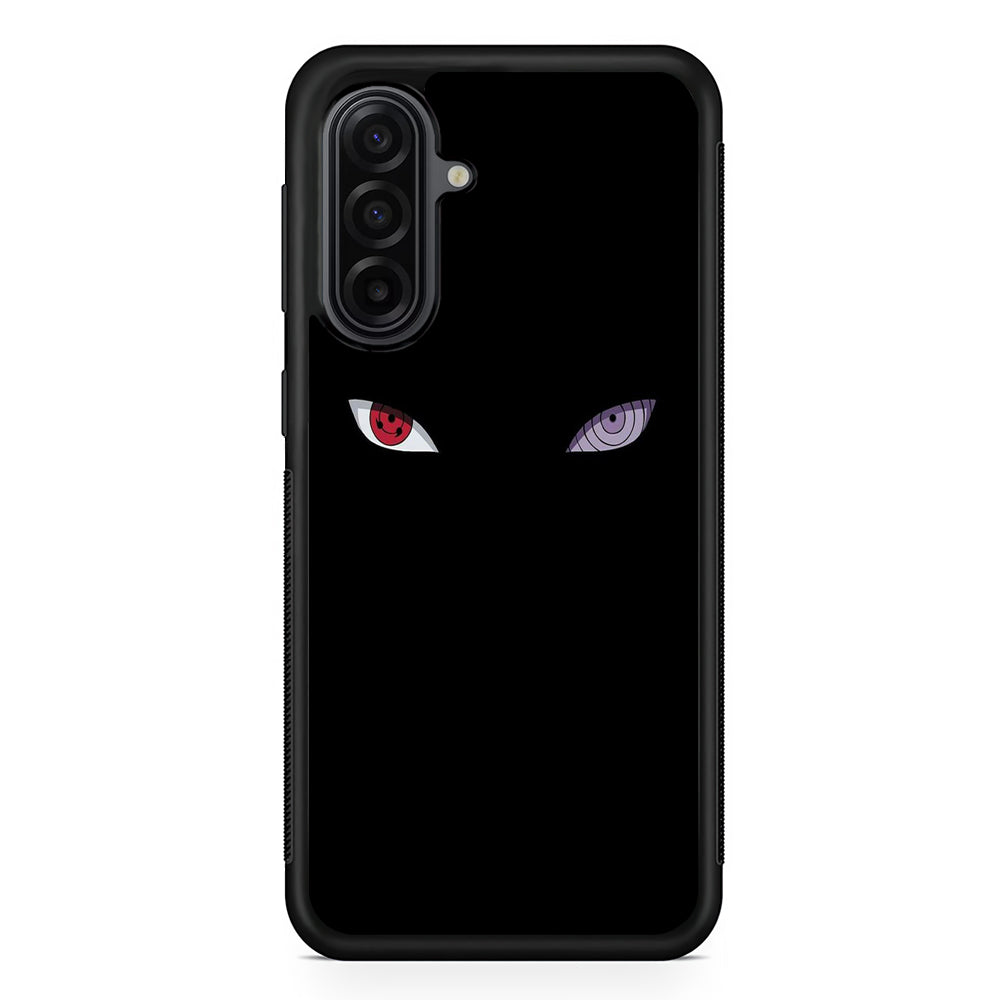 Naruto - Sharingan Rinnegan Samsung Galaxy A17 Case | Durable Rubber Samsung Galaxy A17 Phone Case