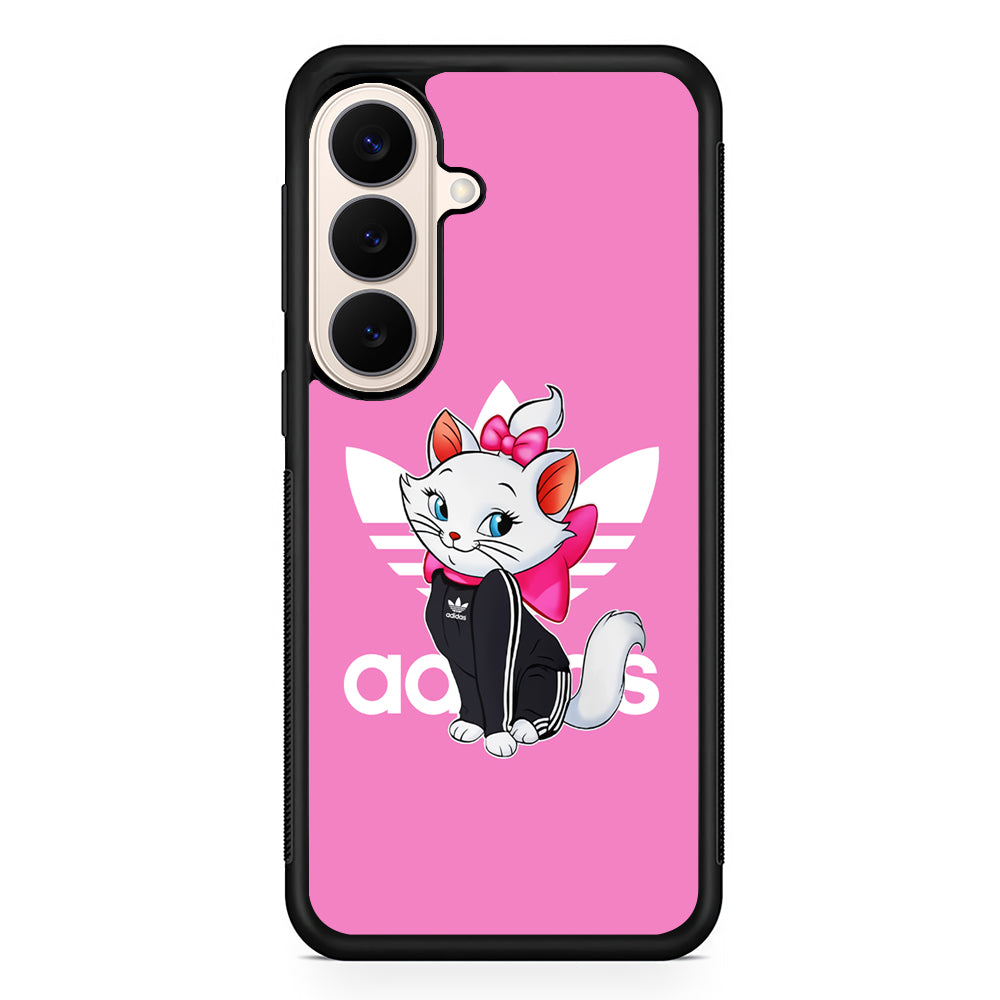 Adidas Marie The White Kitten Samsung Galaxy S26 Case – Slim Protective Phone Cover