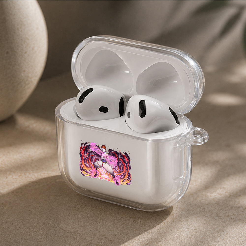 Hunter x Hunter Hisoka Elastic Trick Protective Apple Airpods 4 Clear Case - Durable Clear Protection