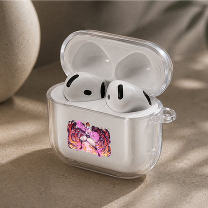 Hunter x Hunter Hisoka Elastic Trick Protective Apple Airpods 4 Clear Case - Durable Clear Protection
