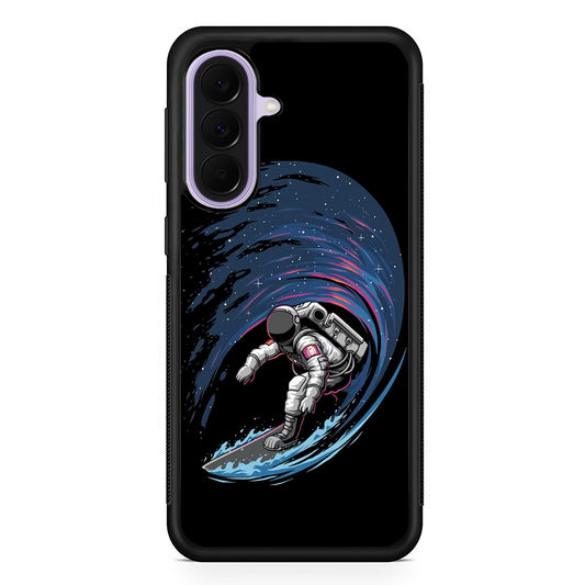 Astronaut Surfing The Sky Samsung Galaxy A37 Case | Samsung Galaxy A37 Rubber Protective Case