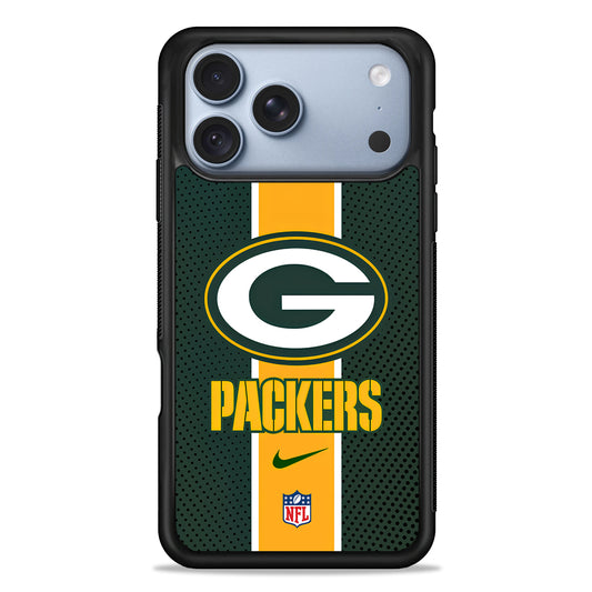 NFL Green Bay Packers Nike iPhone 18 Pro Case - iPhone 18 Pro Silicone Case