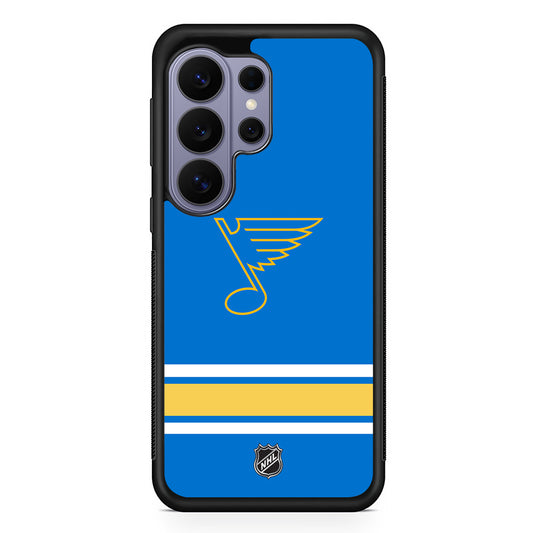 NHL St Louis Blues Blue Samsung Galaxy S26 Ultra Case | Protective Rubber Cover