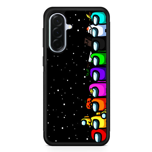 Among Us Galaxy Samsung Galaxy A36 Case | Durable Samsung Galaxy A36 Protective Case
