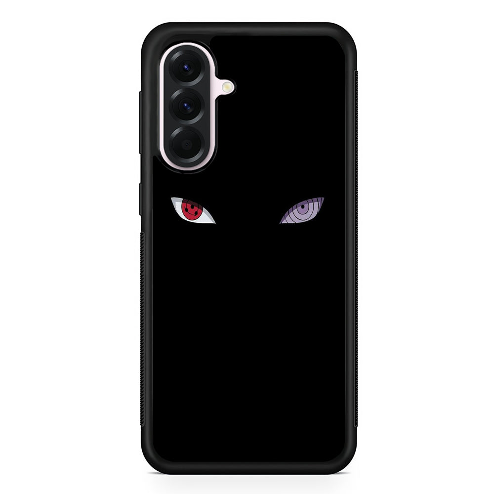 Naruto - Sharingan Rinnegan Samsung Galaxy A56 Case | Samsung Galaxy A56 Protective Rubber Case