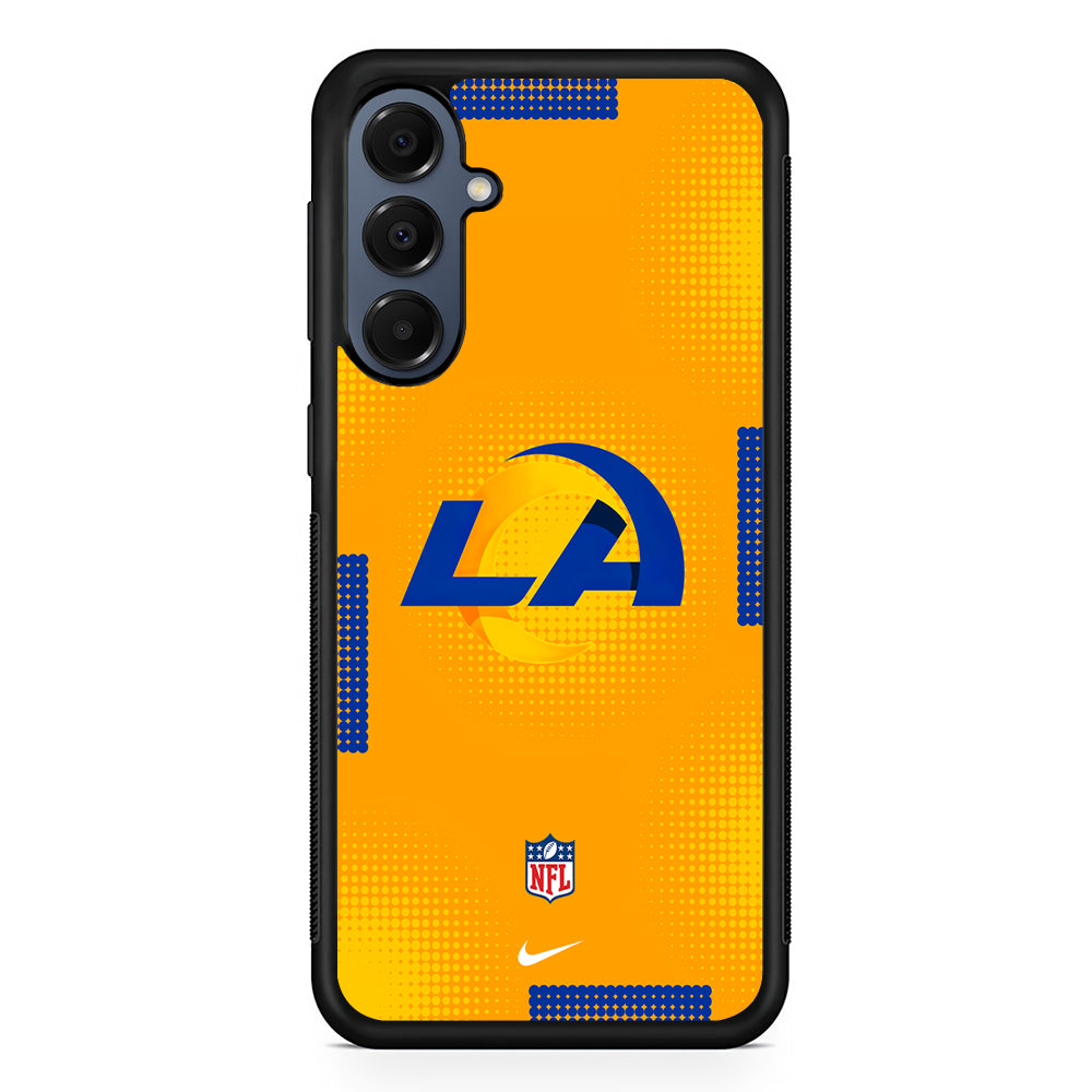 NFL Los Angeles Rams Nike Samsung Galaxy A16 Case | Slim Protective Cover for Samsung Galaxy A16