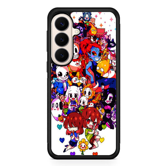 Undertale White Samsung Galaxy S26 Case | Durable Protective Rubber Cover