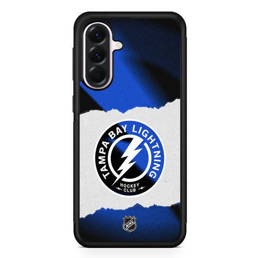 NHL Tampa Bay Lightning Club Samsung Galaxy A56 Case | Samsung Galaxy A56 Protective Rubber Case