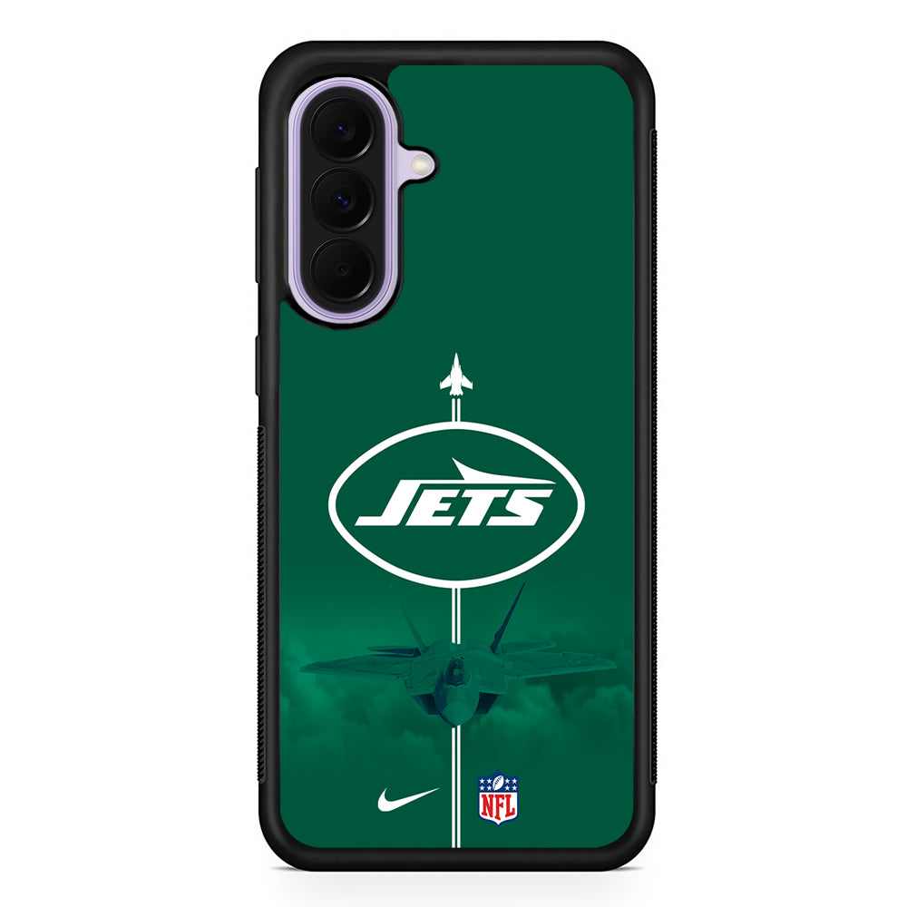 NFL New York Jets Nike Samsung Galaxy A37 Case | Samsung Galaxy A37 Rubber Protective Case