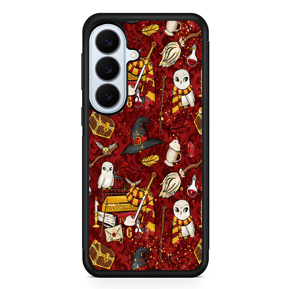 Magic Art Red Samsung Galaxy S26 Plus Case | Slim Protective Rubber Cover