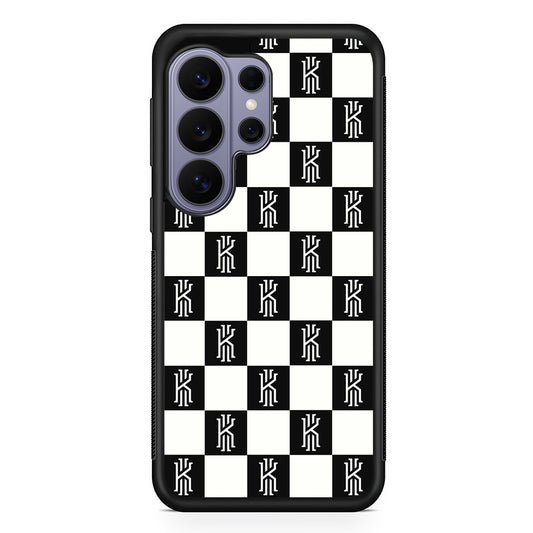 Kyrie Irving Chess Pattern Samsung Galaxy S26 Ultra Case | Protective Rubber Cover