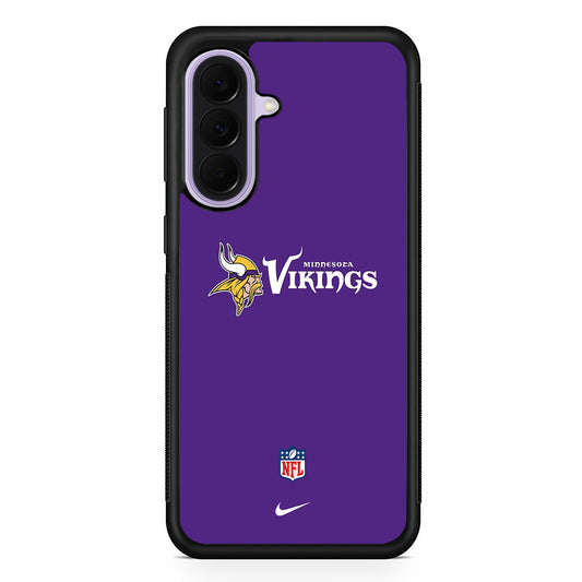 NFL Minnesota Vikings Purple Nike Samsung Galaxy A37 Case | Samsung Galaxy A37 Rubber Protective Case
